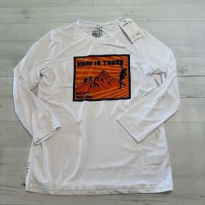 Garb kids hang in there big sky Montana long sleeve shirt 7/8 NEW